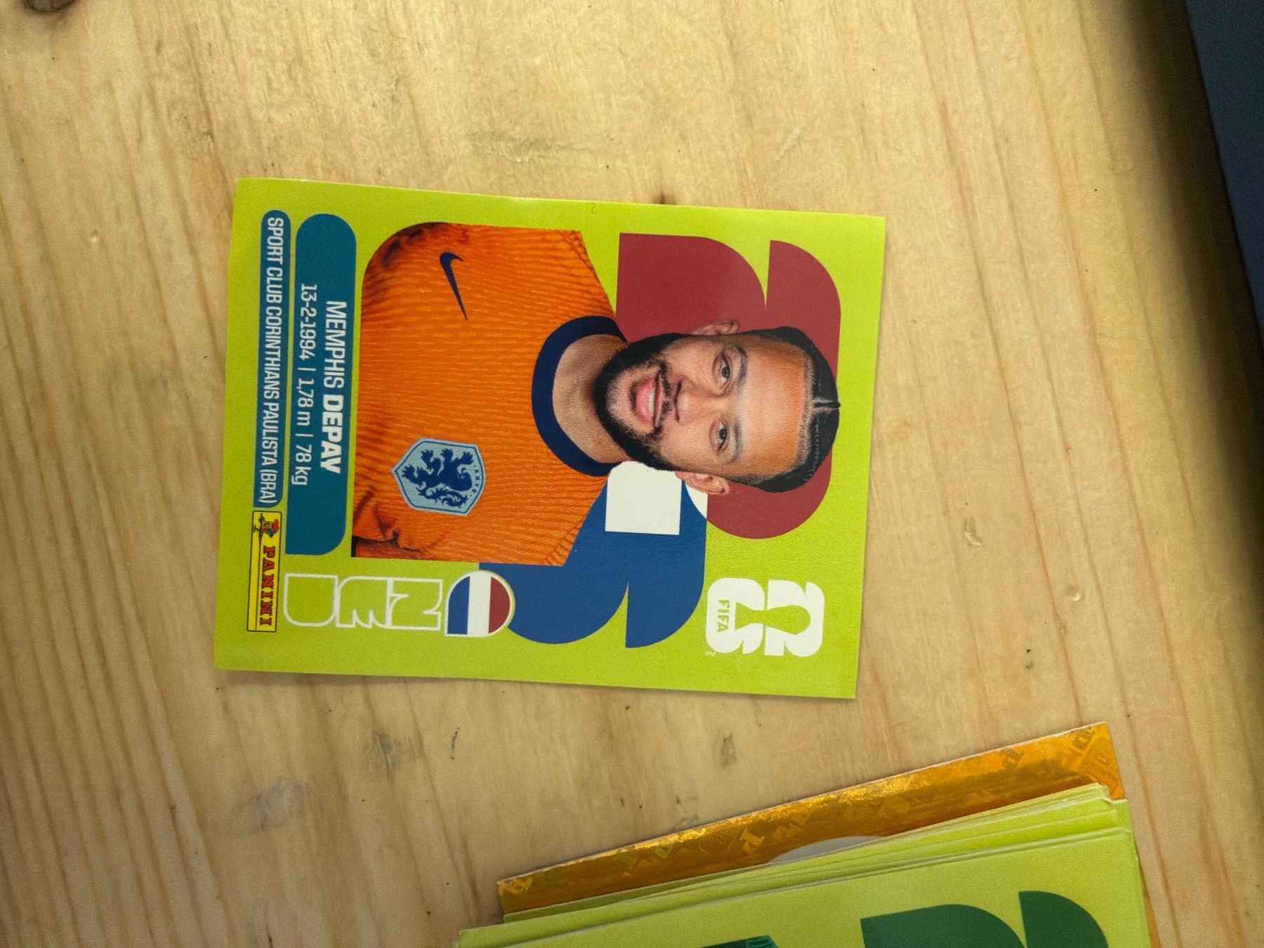 Panini Carte collezionabili: Menphis depay – Usato da Les Reussilles venduto da tho_8f7l