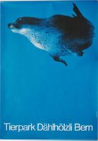 TIERPARK BERN ROBBE c.1980 - Original Plakat