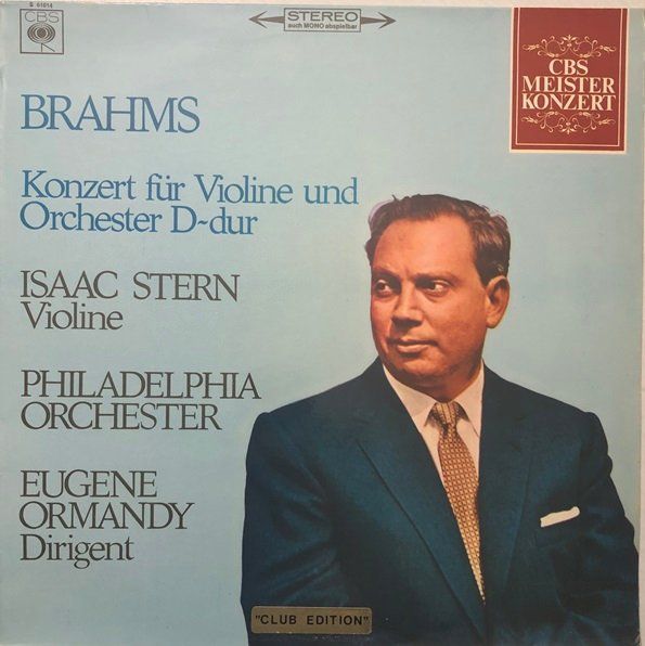 Schallplatten: Brahms – Violinkonzert (LP, Isaac Stern / Ormandy) – Gebraucht aus Grüningen von azulamarillo_vinyl