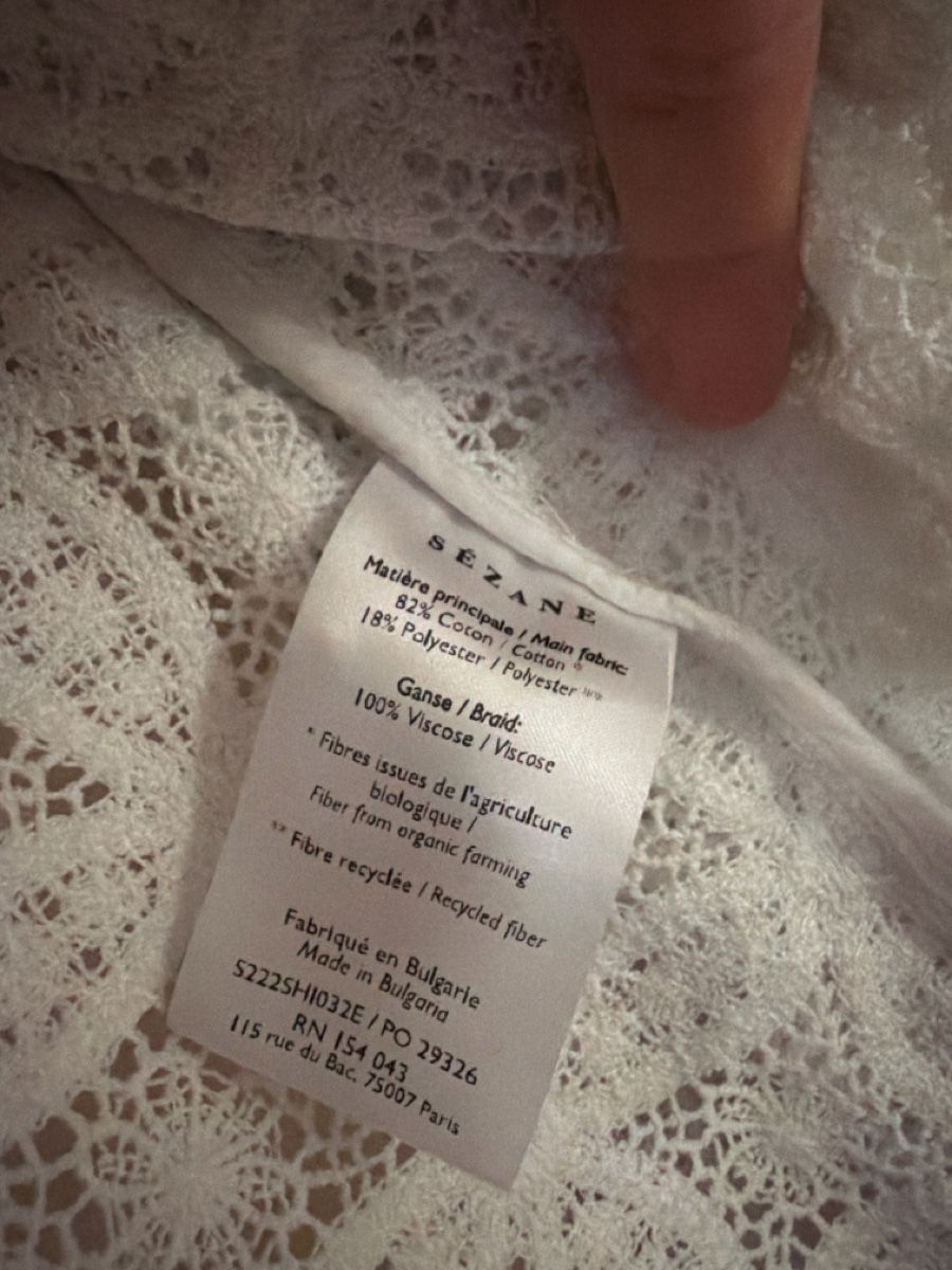 Sezane Camicette: Chemise Chlo Sézane  – Usato da Lausanne venduto da Pascal9999 2