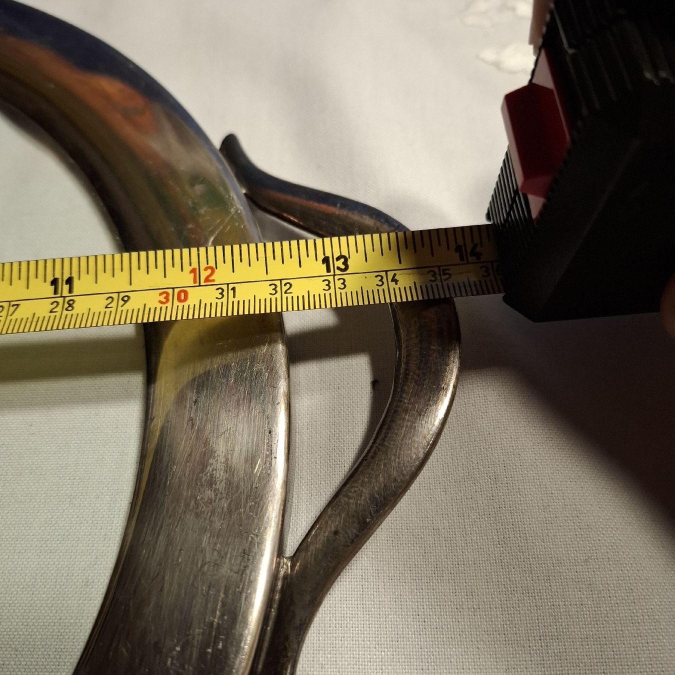 Piatti di portata: Versilberte Servierplatte mit Glasboden ca.28.7cm – Usato da Nürensdorf venduto da DANG3REUX 7
