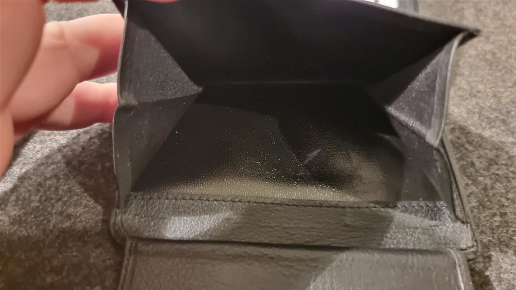 Brieftaschen: Portemonnaie Leder in schwarz – Neu (gemäss Beschreibung) aus Rebstein von James-Dean 3