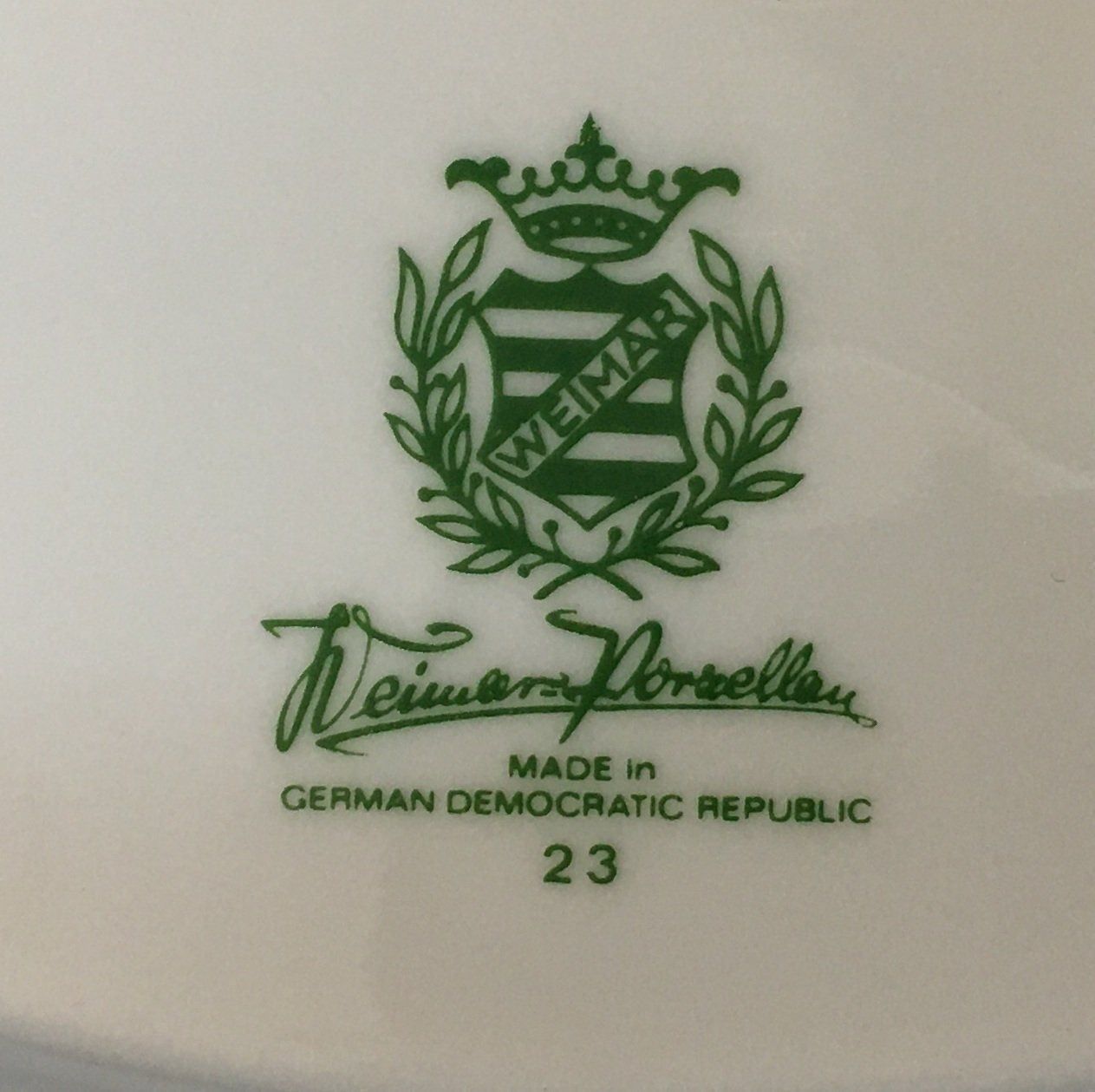 Servierplatten: Oval Plate - Weimar Porzellan – Neu (gemäss Beschreibung) aus Oftringen von Vucki 2