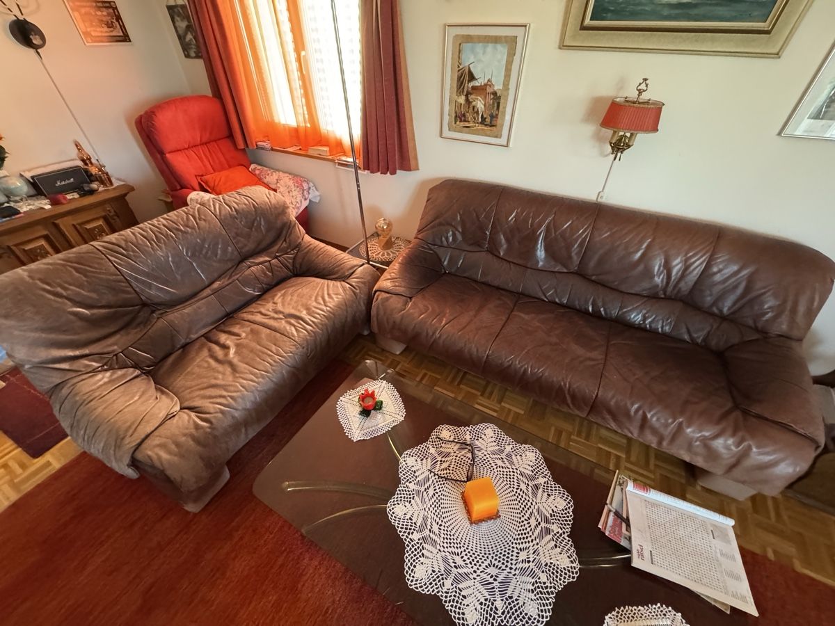 Sofas: Leder Sofa – D'occasion à Bülach par 02Sarah