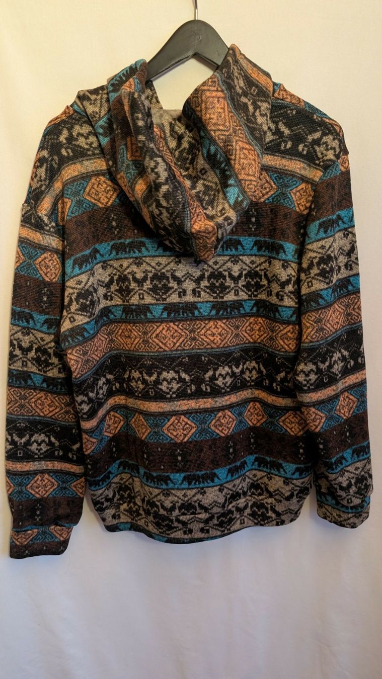 Maglioni & Felpe: Kapuzenpullover Winter braun kuschelig Gr. M – Nuovo e nell'imballaggio originale da Sarmenstorf venduto da T.Sunl8 1