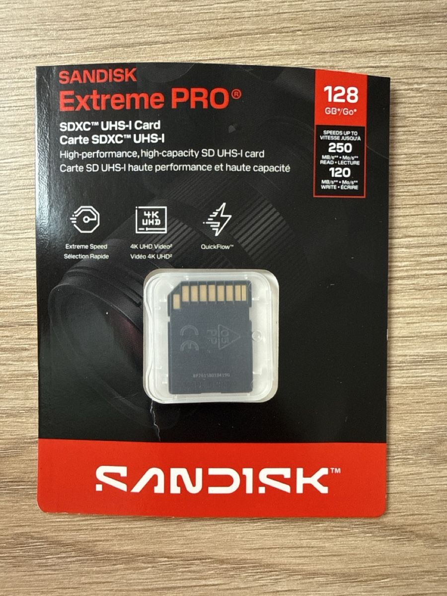 Sandisk Speicherkarten: SanDisk Extreme Pro 128GB - 250mb/s – Neu (gemäss Beschreibung) aus Volketswil von tbehbeh 1