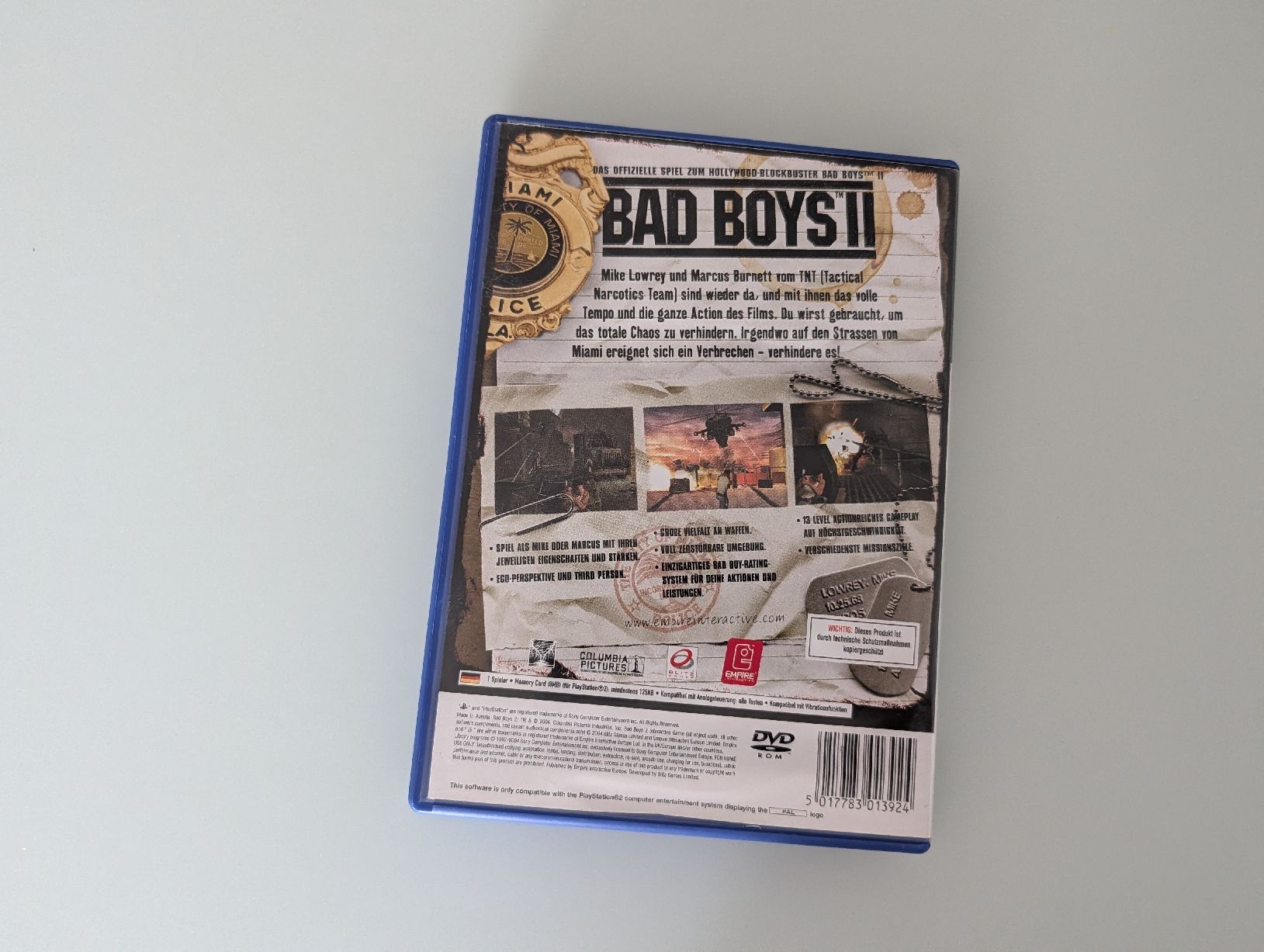 Sony Giochi: Bad Boys II (PS2) – Usato da Winterthur venduto da sax8400 2