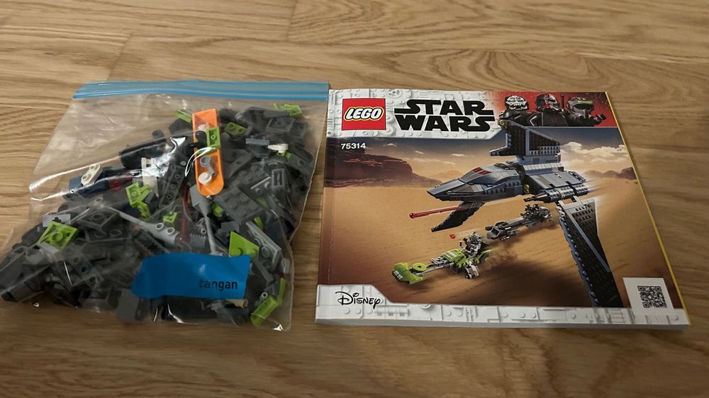 Lego 75314 - The Bad Batch Attack Shuttle (ohne Minifiguren) (Gebraucht ...