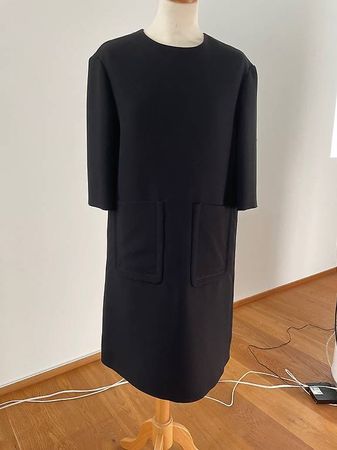 Original MARNI Kleid Etuikleid schwarz Grösse 34 / IT 40