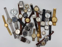Uhren Lot versch. Marken ab CHF 1.-