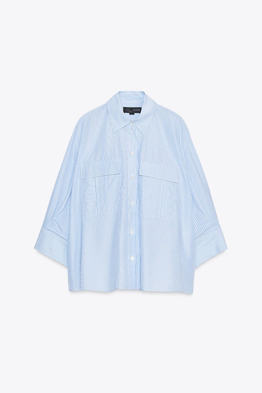 Zara Camicette: Zara oversized Hemd Bluse gestreift Gr40-42 – Nuovo (secondo la descrizione) da Rotkreuz venduto da beltraum 6