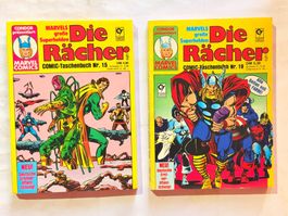 Marvel "Die Rächer" Comic-Taschenbuecher Nr. 15 & 19 Top!