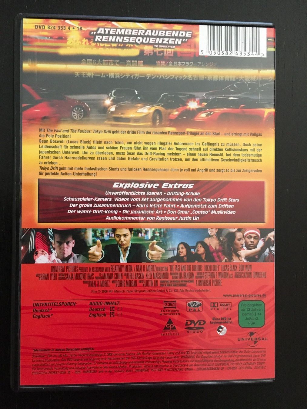 Tutti i DVDs: DVD Fast and Furious,Tokio Drift – Usato da Regensdorf venduto da scheissspiel 1