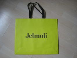 hellgrüne JELMOLI Papiertasche  Shoppingbag