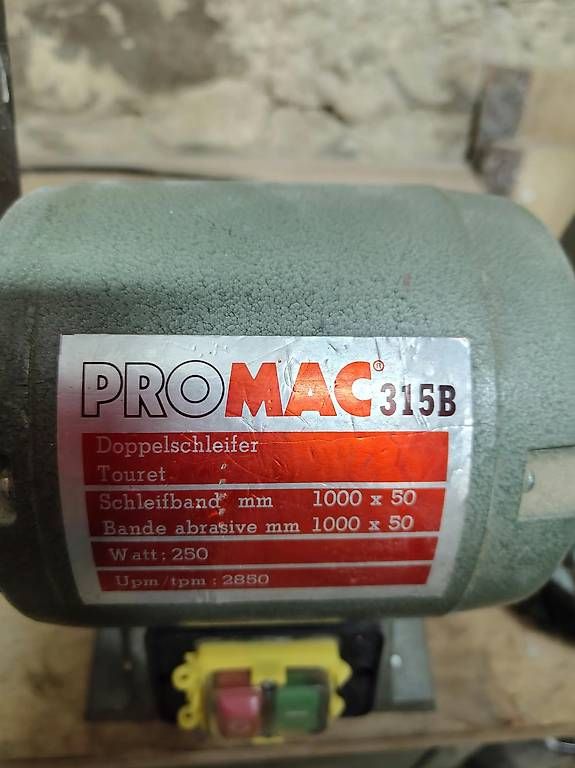 Promac Aiguiseuses & polisseuses: Bandschleifmaschine Promac – D'occasion à Lostallo par jas_xgz6 1
