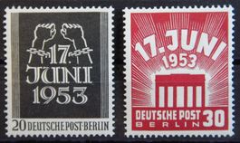 Berlin Kat. 110-111 ** 1953 Kat. 50 Euro