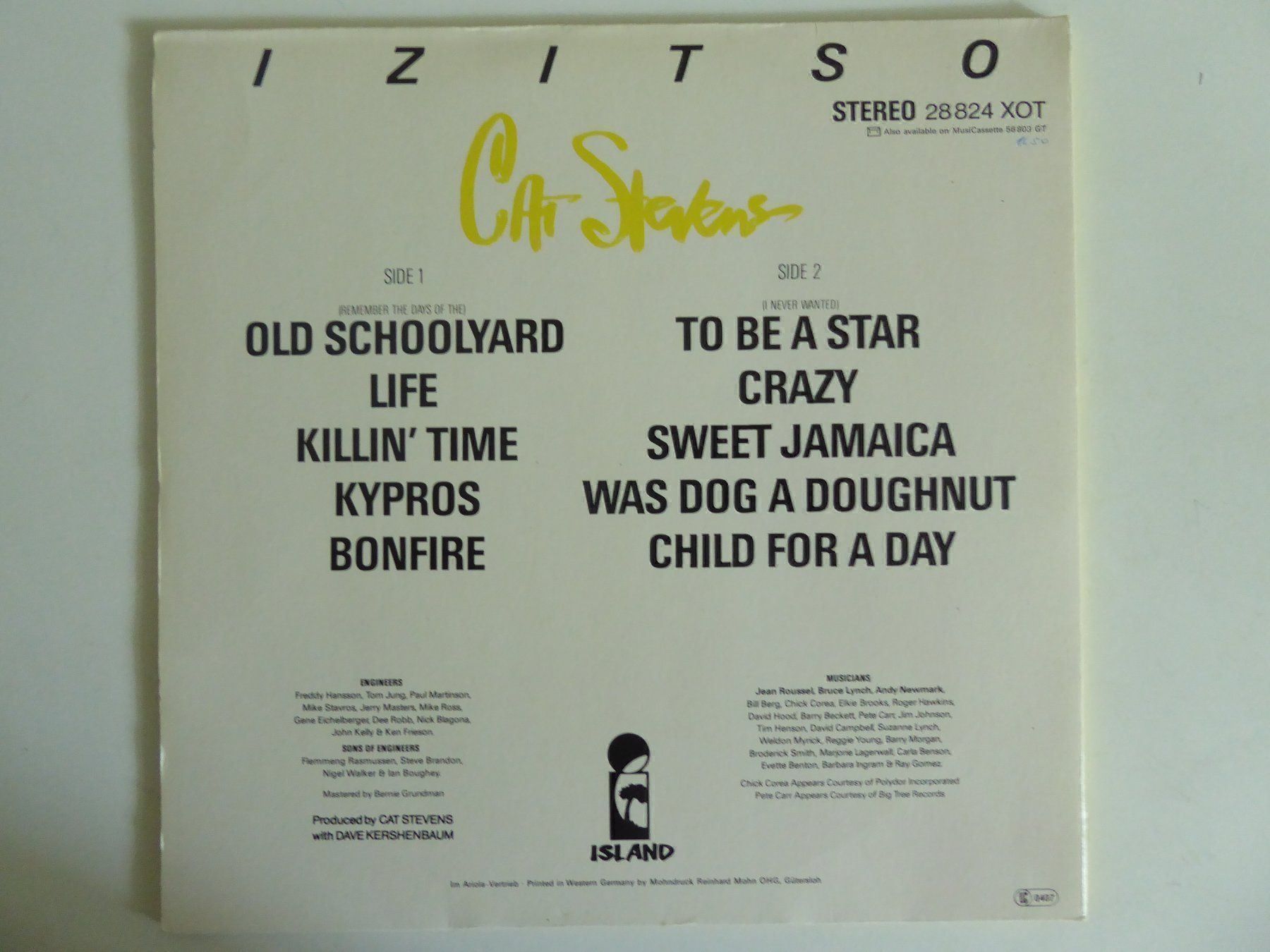 Vinyles: Cat Stevens – D'occasion à Zürich par Chaeffeler 2