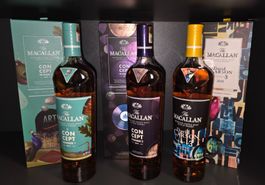 Macallan Concept Serie Nr. 1, 2 & David Carson 3, Top!