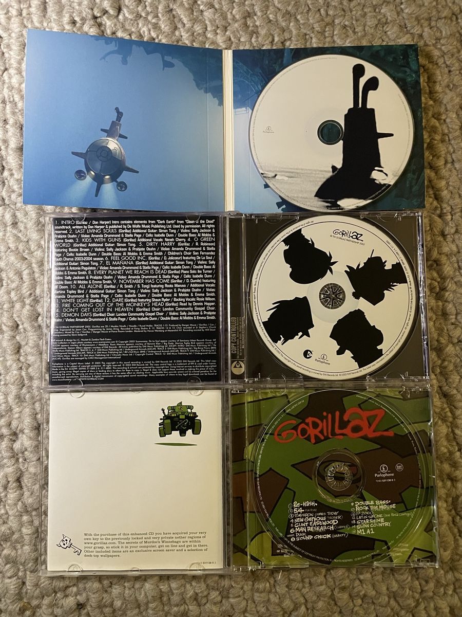 CDs: 3x Gorillaz – Neuf (Voir description) à Reinach AG par trigger7811 1