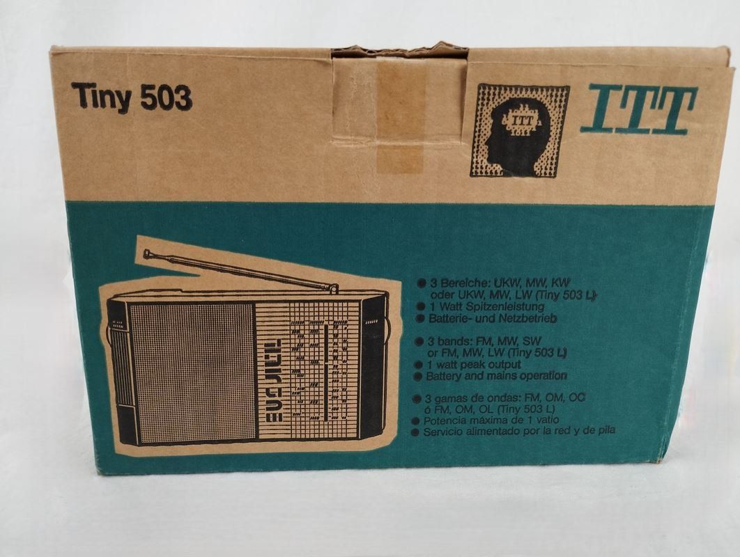 Radio: ITT Tiny 503-L Radio – Usato da Schübelbach venduto da Restwert_Schubelbach 1