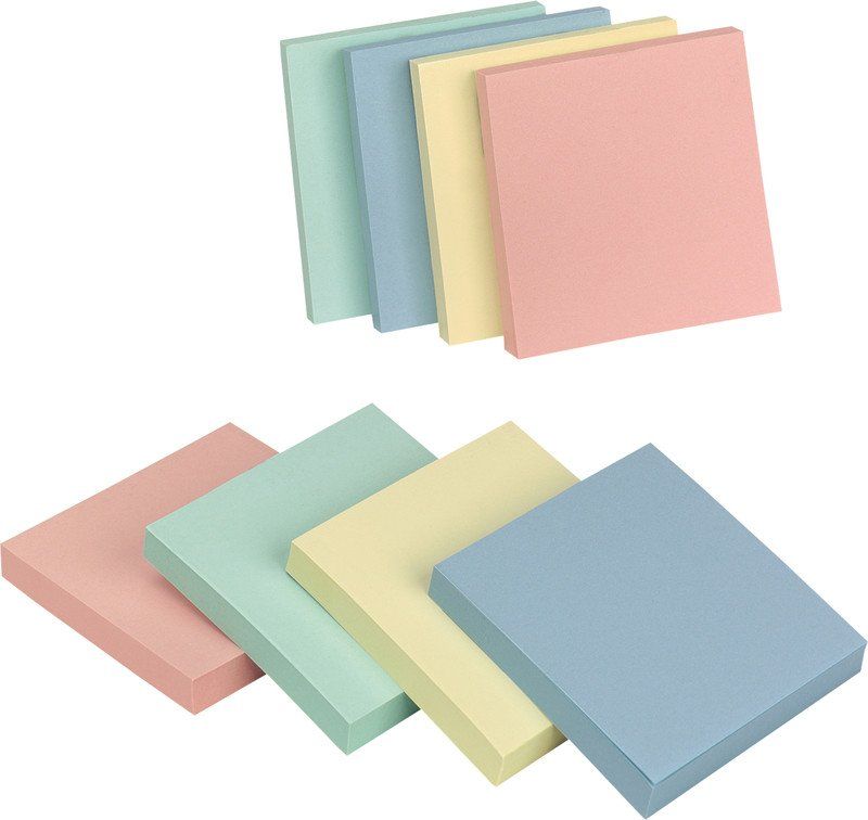 Blocchi: Q-CONNECT® Haftnotizen Quick Notes Pastellfarben sortiert – Nuovo e nell'imballaggio originale da Oensingen venduto da Liquidations-Shop 1
