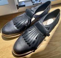 Clarks Damen-Schuhe Grösse 42, schwarz, Leder, neu/ungetrage