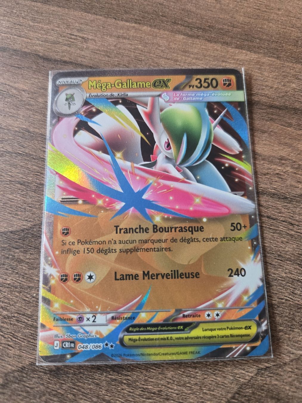 Pokémon Sammelbilder & Trading cards: Chaos Ascendant Méga- Gallame EX 048/086 – Neu (gemäss Beschreibung) aus Rossinière von seb_68fd