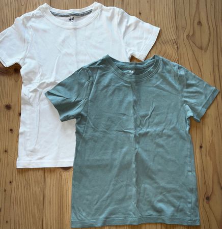 H&M 2x T-Shirt  Gr.122