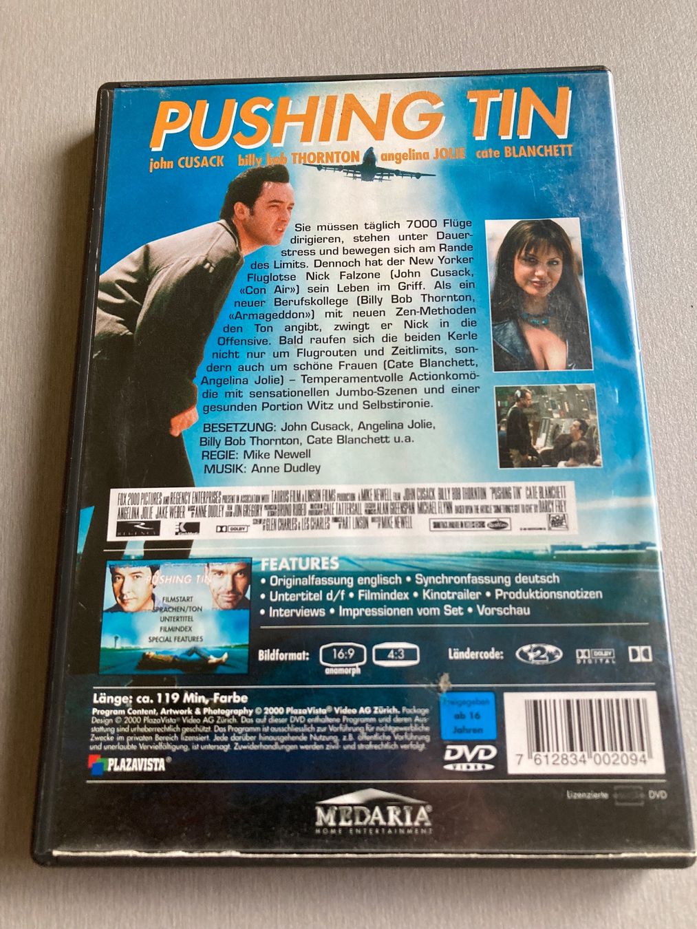 Tutti i DVDs: Pushing Tin - DVD mit John Cusack – Usato da Wald ZH venduto da Liedermacher 1