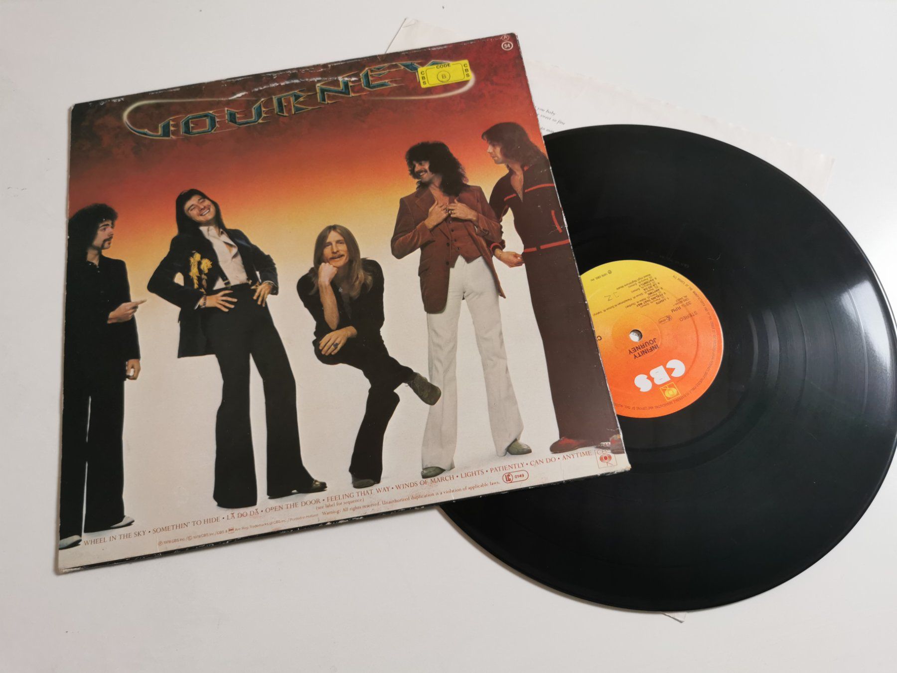Dischi in vinile: JOURNEY - INFINITY – Usato da Grafenried venduto da House-of-Oldies 1