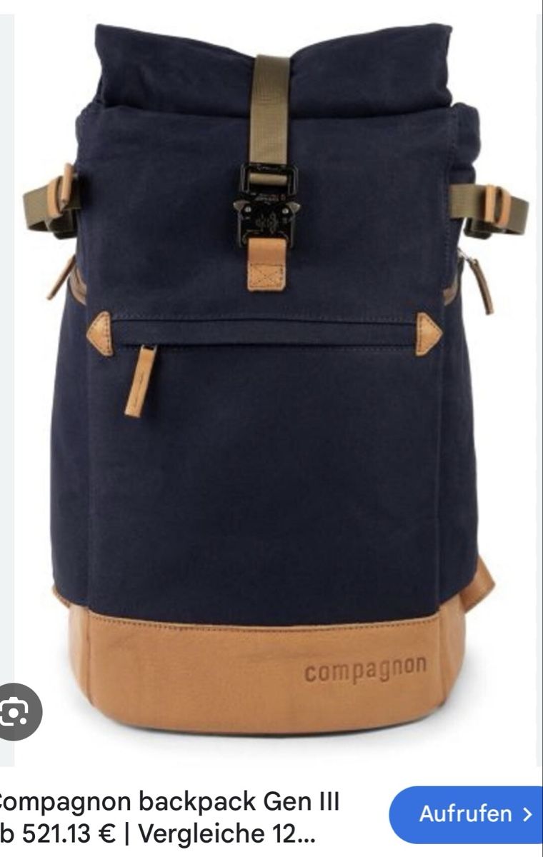 Zaini: Compagnon Rucksack blau - wenig genutzt - TOP!! – Usato da Hinwil venduto da Anngeblich0815