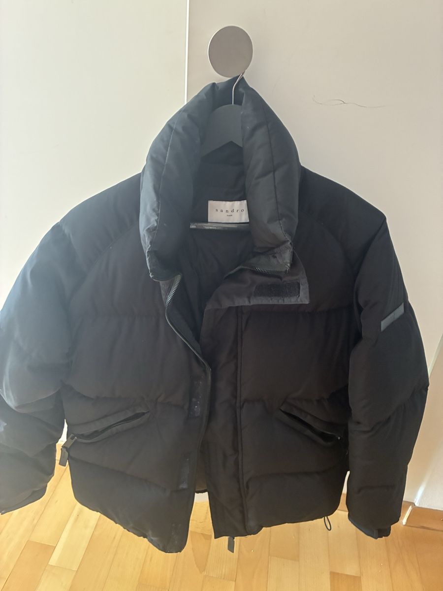 Jacken: Sandro Paris Puffer Jacke – Schwarz – Gebraucht aus Zürich von nik_yjt5