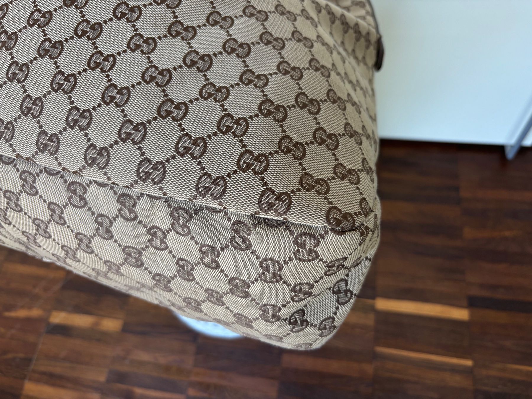 Gucci Taschen für Damen: GUCCI Hobotasche Canvas , Leder hellbeige – Gebraucht aus Herrliberg von mayfi 5