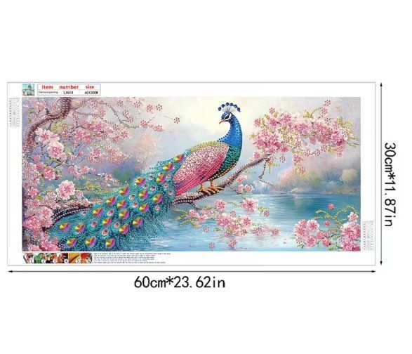 Kits de loisir créatif: Diamond Painting Pfau – Neuf avec emballage d'origine à Obergösgen par Diamond-Painting 2