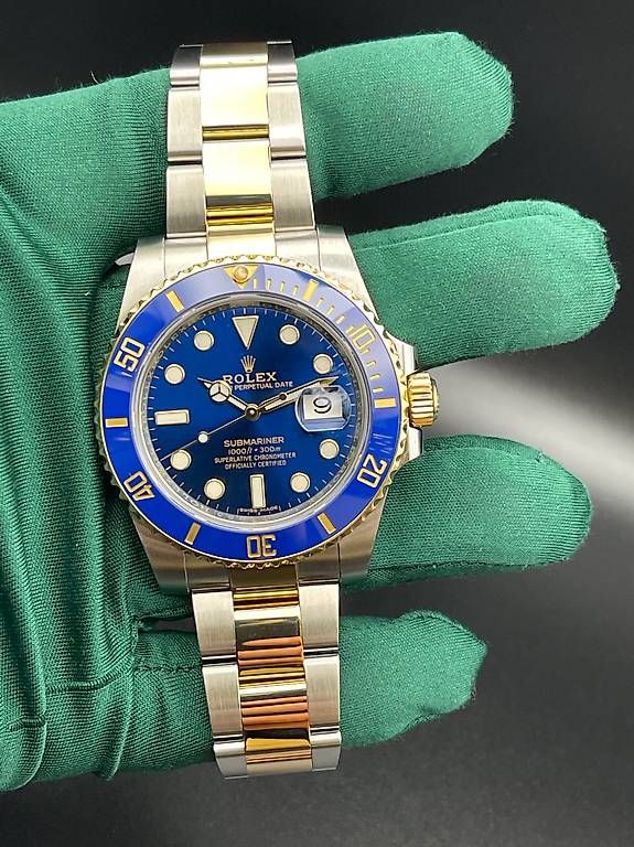 Rolex Orologi: Rolex Submariner Date Ref. 116613LB "Bluesy" 40mm 2018 – Usato da Lugano venduto da luganotopwatches 6