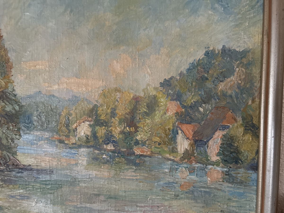 Gemälde: Bild von Ekkehard Kohlund Ölbild – Gebraucht aus Bonstetten von Ebano- 1