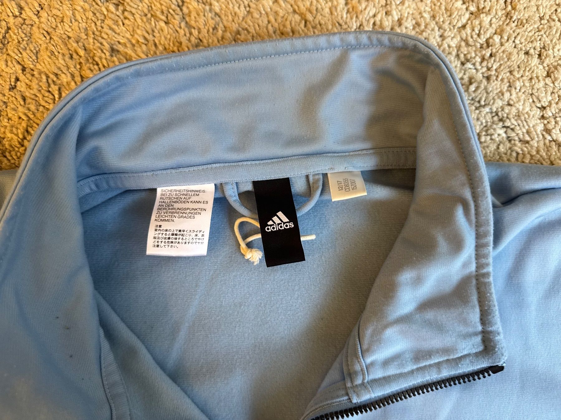 Adidas Giacche: Adidas Sportjacke Trainingsjacke – Usato da Basel venduto da olo..ir 5