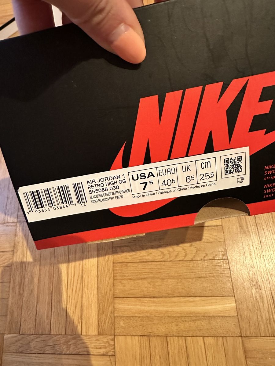 Jordan Scarpe da uomo: Jordan 1, Pine Green 2.0 – Nuovo (secondo la descrizione) da Wetzikon ZH venduto da SNett 3