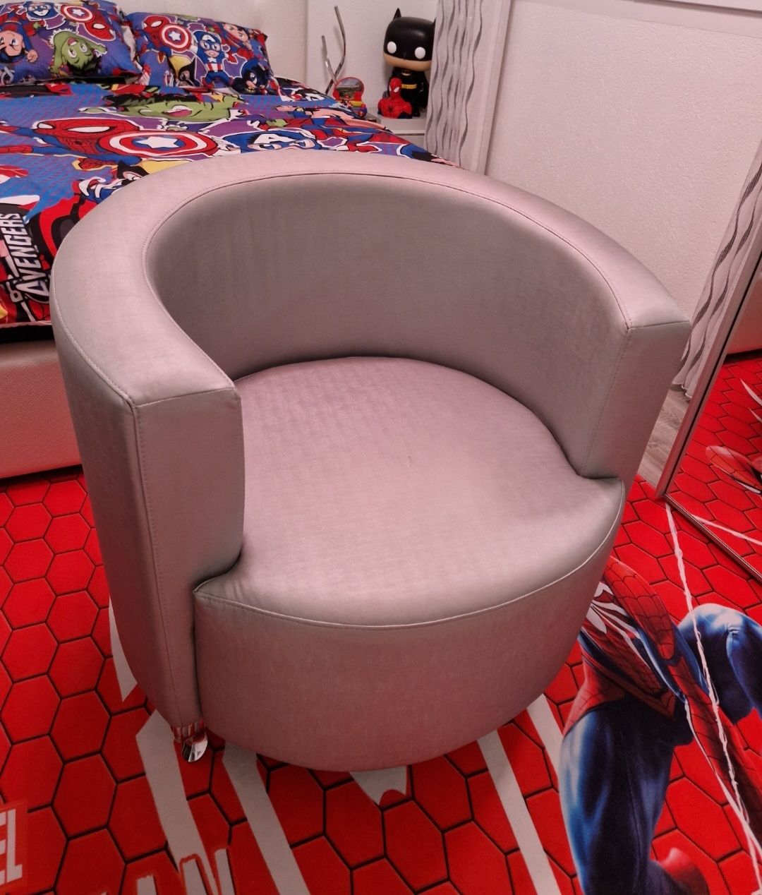 Fauteuils: Fauteuil élégant gris clair – D'occasion à Mannens par BargainLiquidation 1