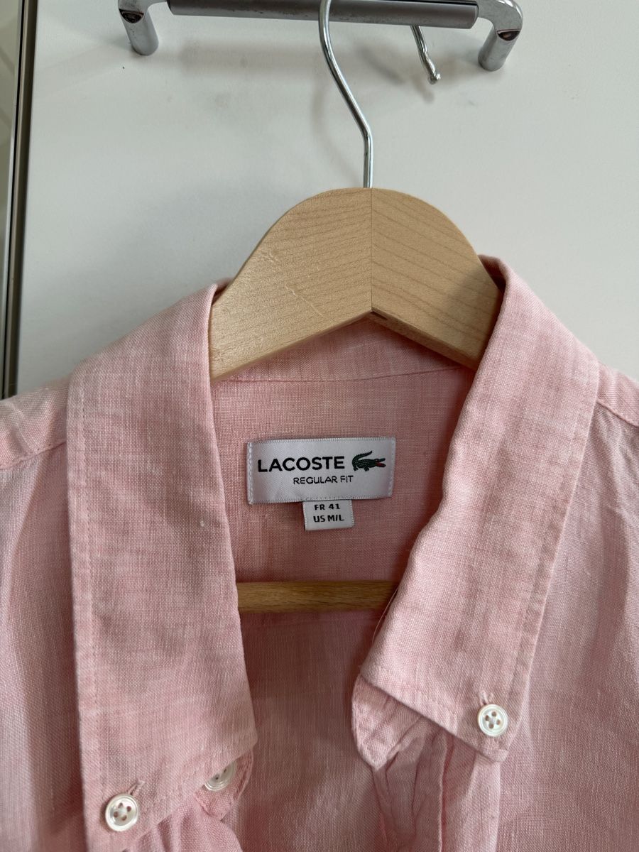 Lacoste Hemden: Lacoste Hemd Langarm Rosa  – Neu (gemäss Beschreibung) aus Weiach von nou_t2x8 2