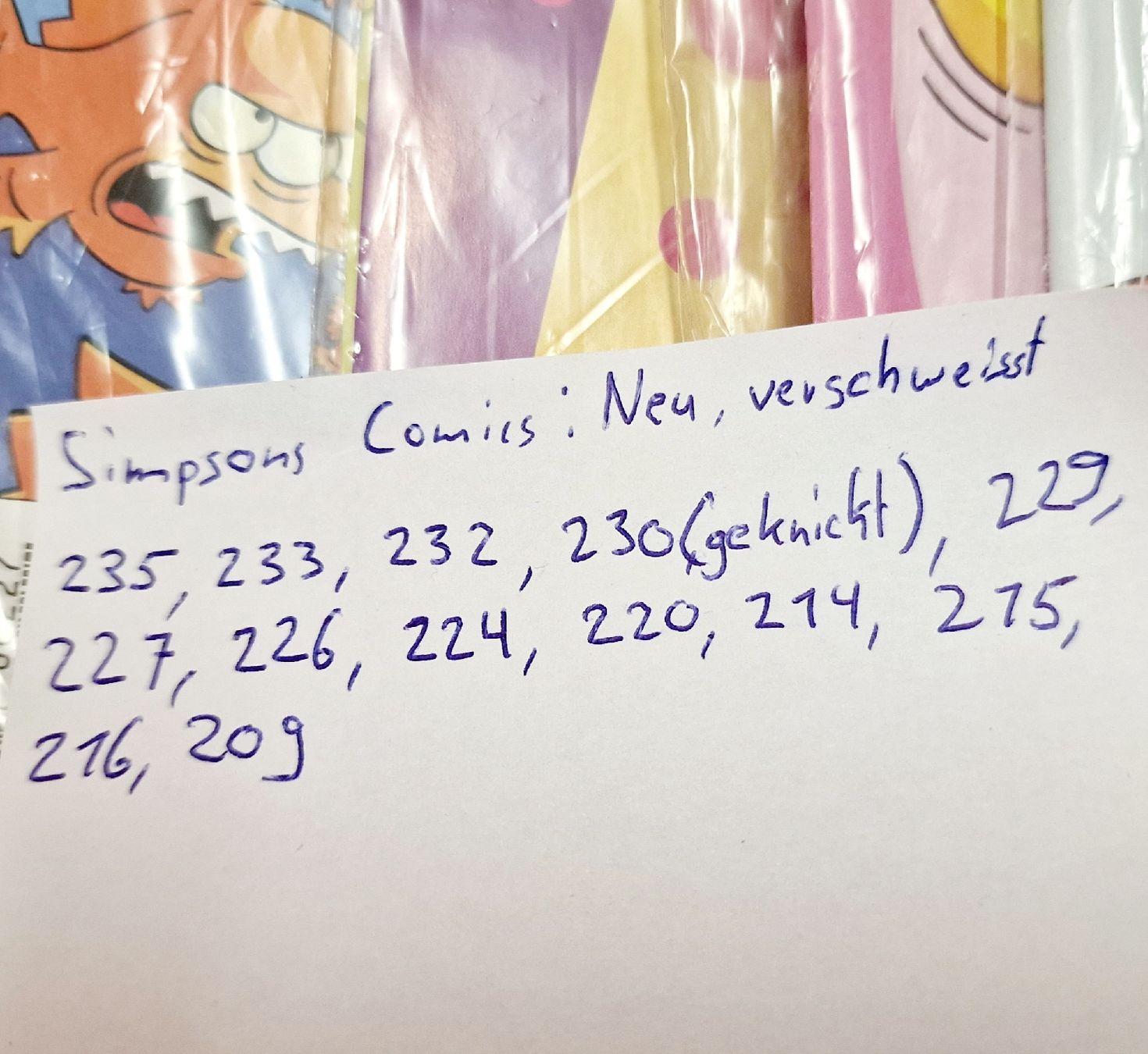Comics: 13x Simpsons Comics - (NEU UND VERSCHWEISST) – Neu und originalverpackt aus Reinach BL von _MasterK_ 1
