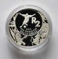 1oz Feinsilber, SOUTH AFRICA 2R 2008, FIFA Worldcup 2010- PP