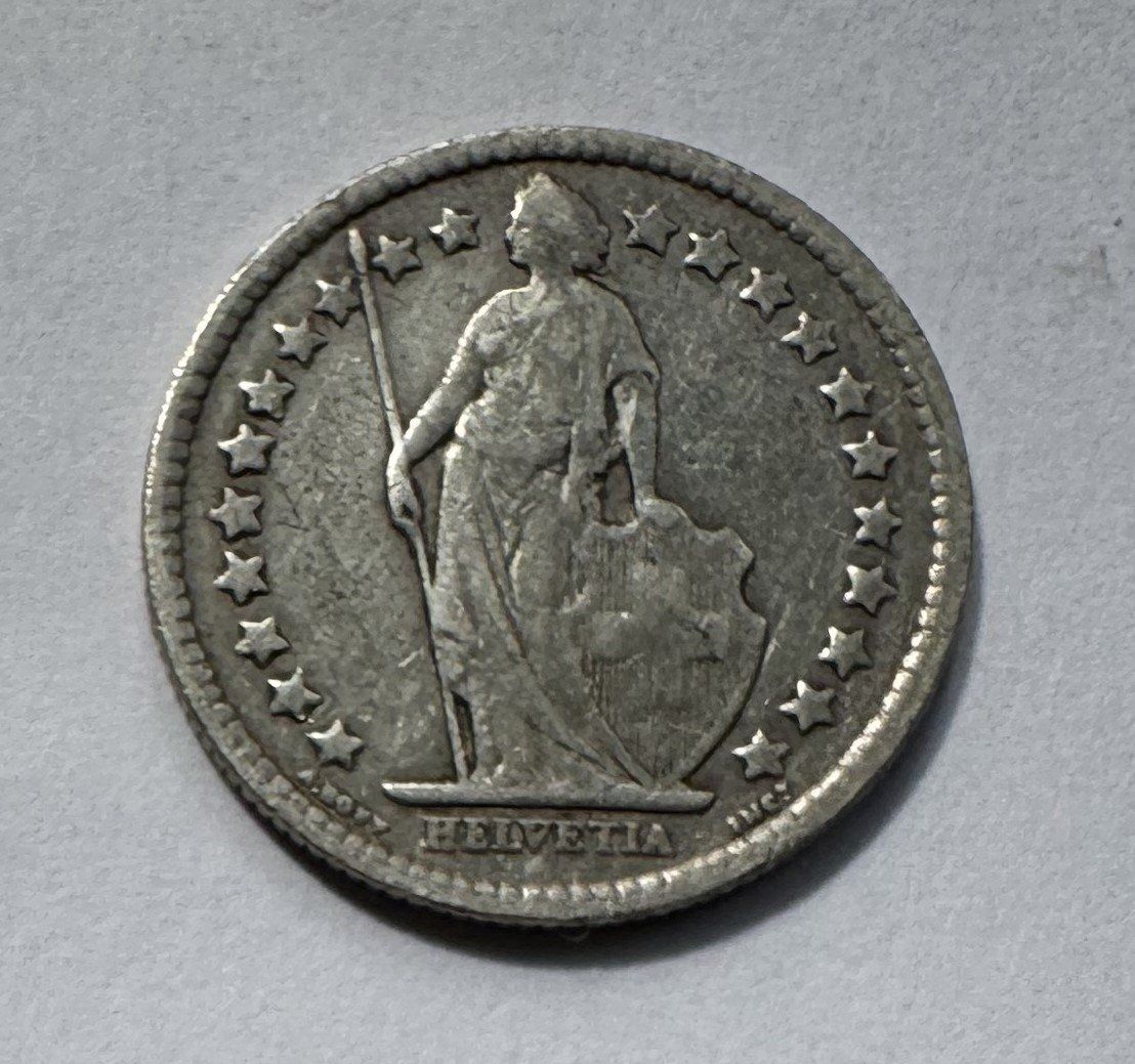 Tutti le monete: 1875 50 Rappen ss – Usato da Kirchberg SG venduto da Zenhad69 1