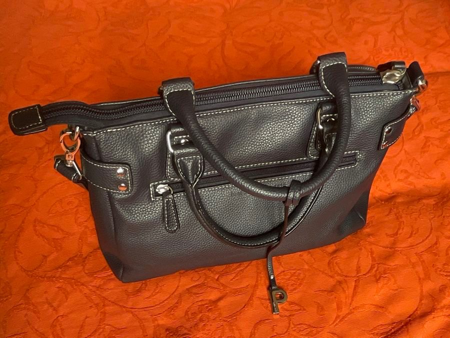 Picard Borse da donna: PICARD Lederhandtasche, dunkelblau, klassisch elegant – Usato da Utzigen venduto da Lasagne99 1