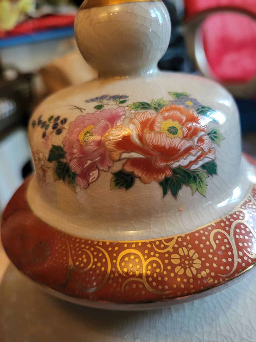 Vasi & Recipienti: Grosse Deckelvase Satsuma Japan – Nuovo (secondo la descrizione) da Guggisberg venduto da Aegertenlehn 5
