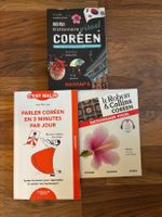 Lot de 3 livres (minis dictionnaires et parler coréen)