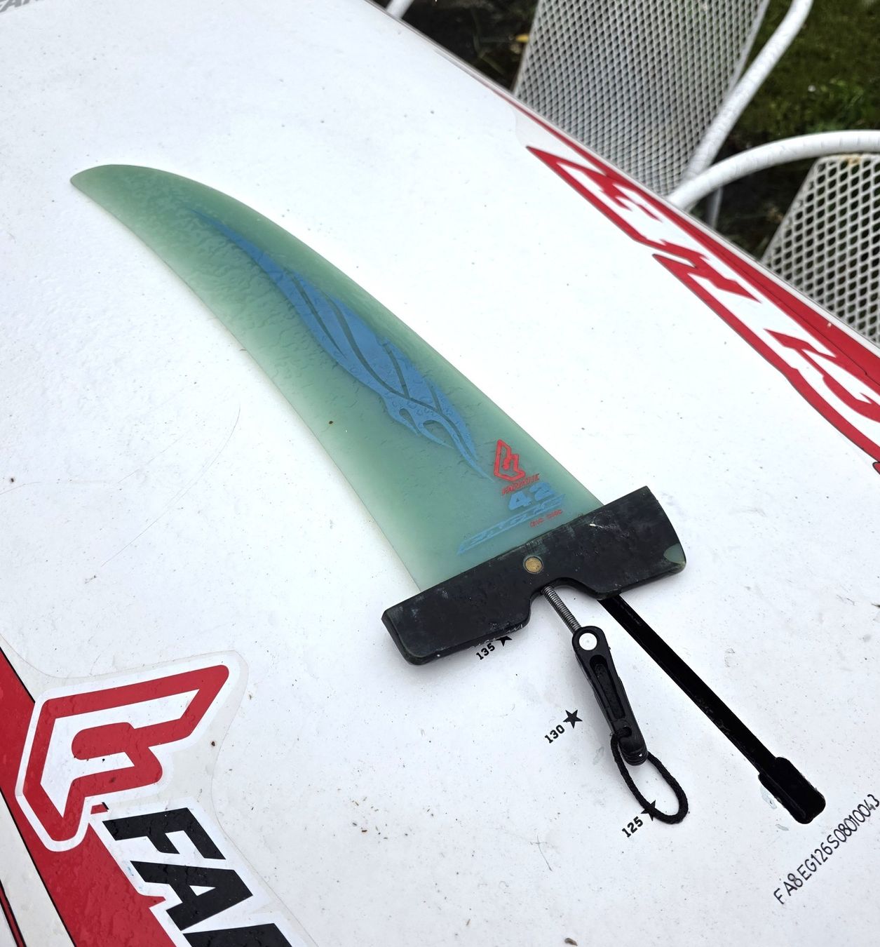 Tavole da surf e di nuoto: Windsurfboard Fanatic Eagle 126 l – Usato da Oberkulm venduto da die-super-five 3