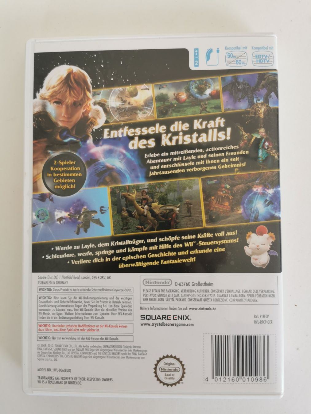 Spiele: Wii - Final Fantasy Crystal Chronicles The Crystal Bearers – Gebraucht aus Lenzburg von eyworld 2