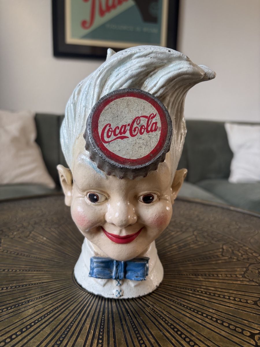Coca-Cola Salvadanai: Coca Cola Sprite Boy Spardose – Usato da Baden venduto da NiceChance