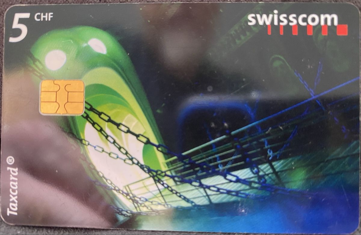 Schede telefoniche: Taxcard S1 – Usato da Lausanne venduto da babacard10